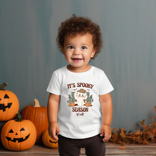 It's Spooky Season Fall Halloween Ladies Shirt Girls Shirt Boys Shirt