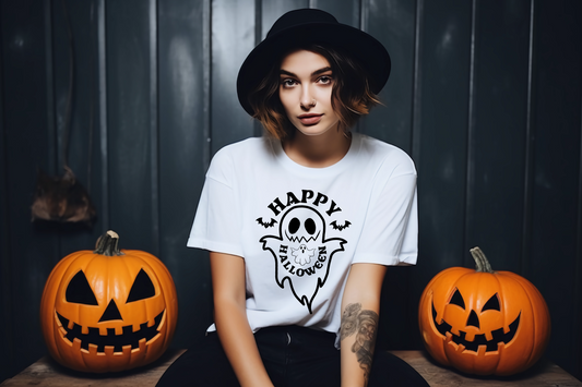 Happy Halloween Ladies Shirt Girls Shirt Boys Shirt Mens Shirt