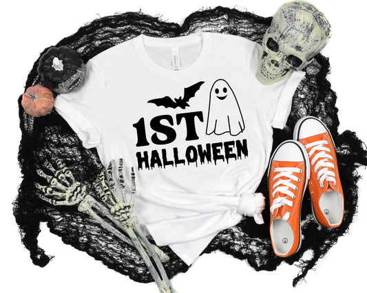 1st Halloween Girls Shirt Boys Shirt