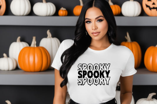 Spooky Halloween Ladies Shirt Mens Shirt Boys Shirt Girls Shirt