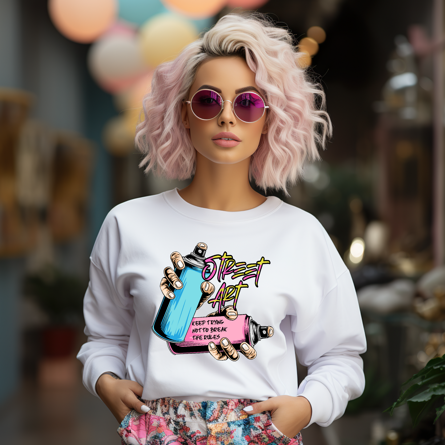 Street Art Ladies Shirt Mens Shirt Boys Shirt Girls Shirt