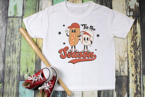 Tis The Season Baseball Boys Shirt Girls Shirt Ladies Shirt Mens Shirt