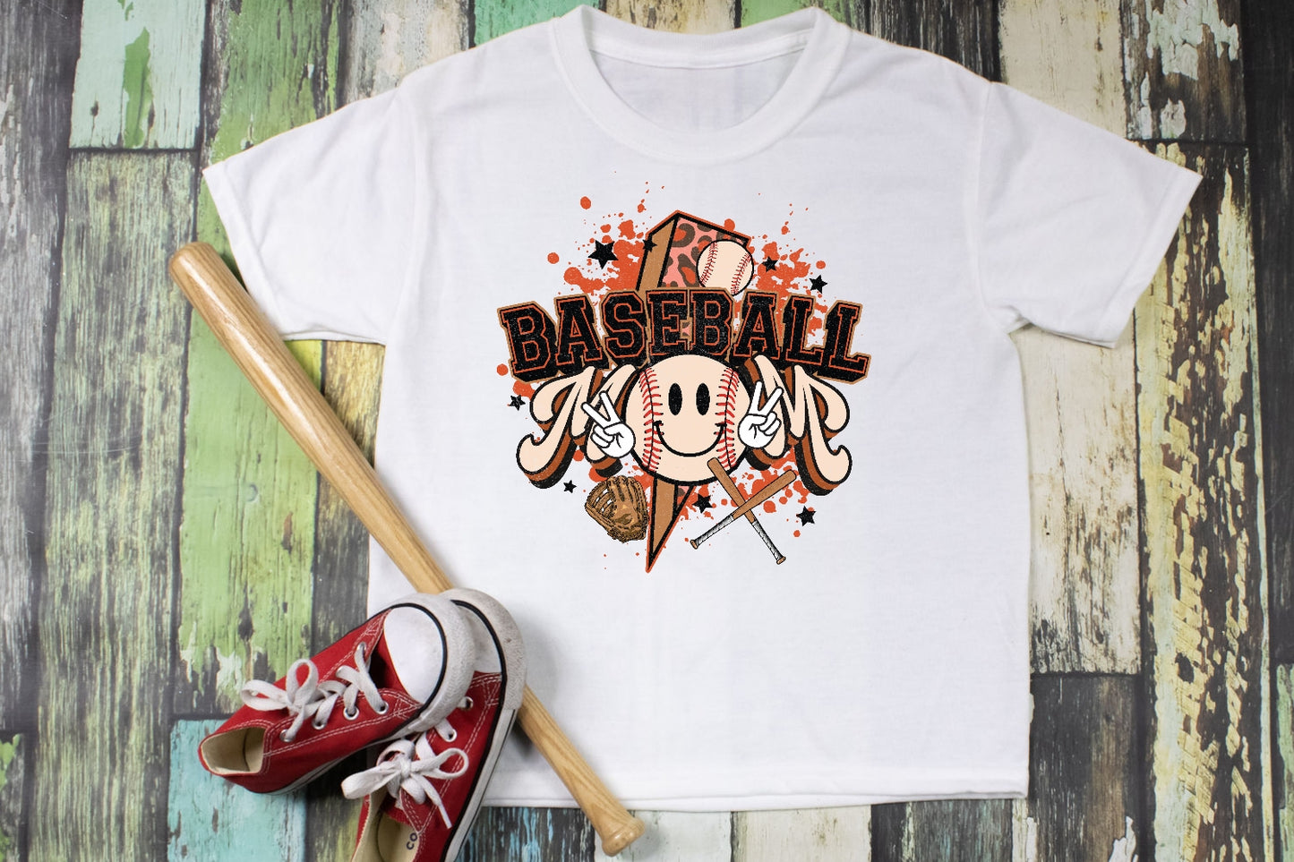 Baseball Mom Ladies Shirt