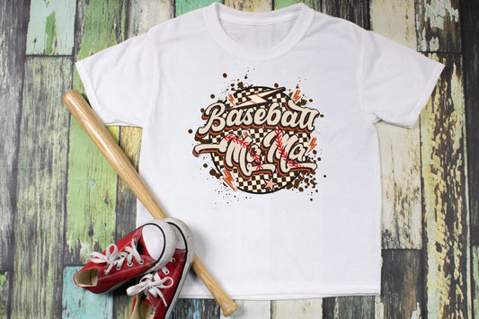 Baseball Mama Ladies Shirt