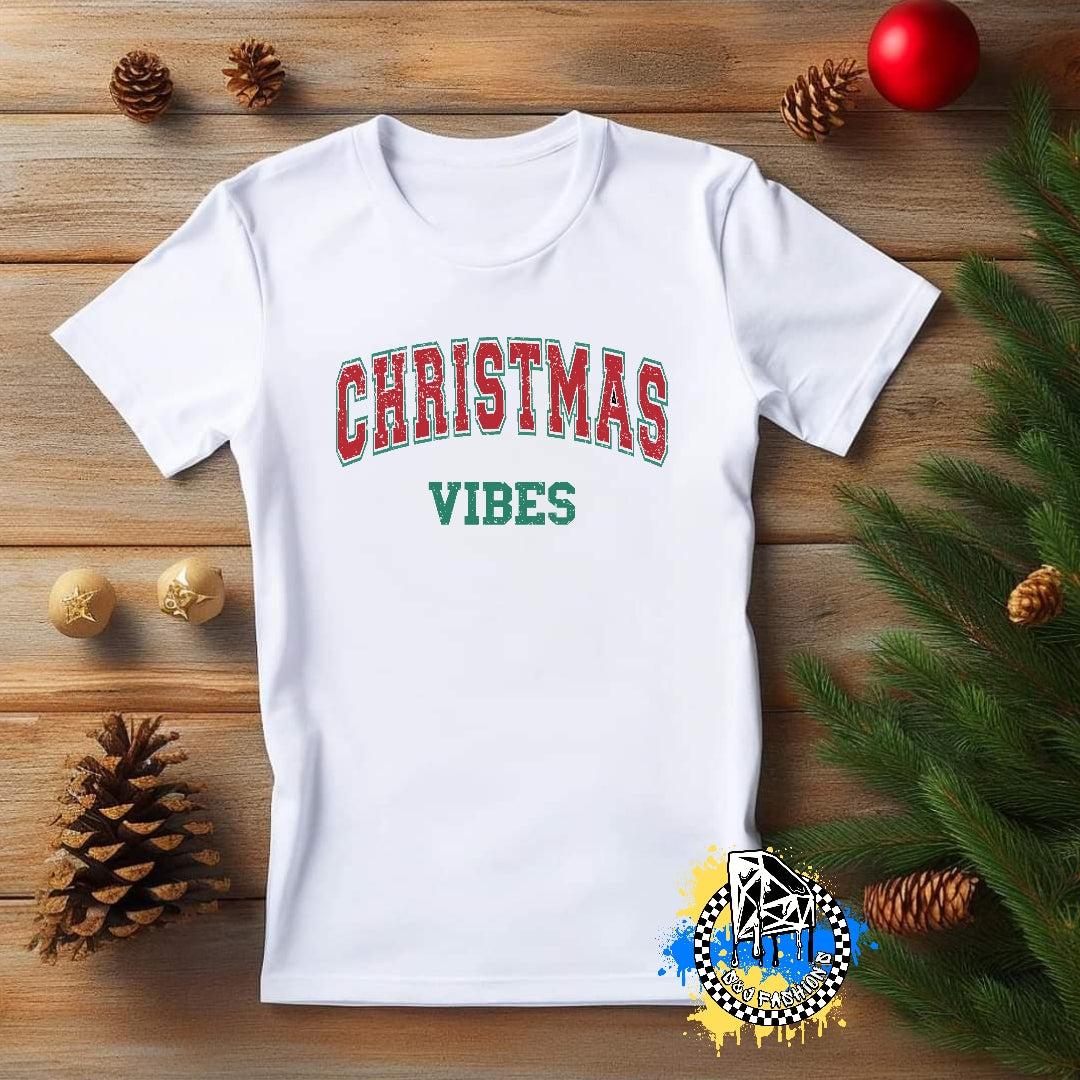 Christmas Vibes Boys Shirt Girls Shirt Ladies Shirt Mens Shirt