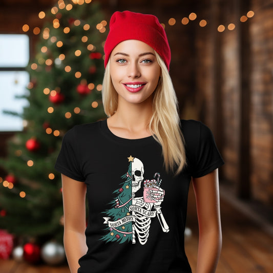 Sorta Merry Christmas Boys Shirt Girls Shirt Ladies Shirt Mens Shirt