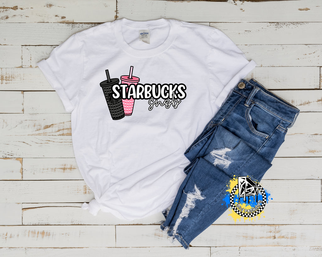 Starbucks Snob Ladies Shirt Girls Shirt