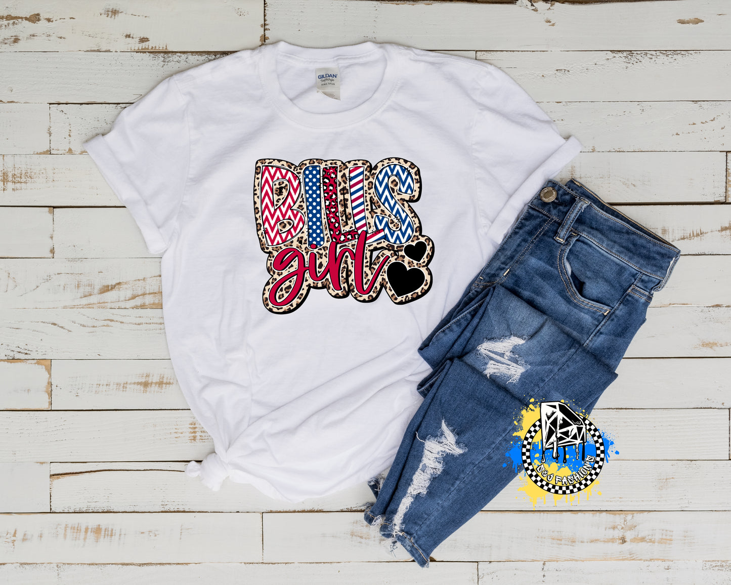 Bills Girl NFL Football Girls Shirt Ladies Shirt