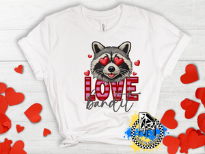 Love Bandit Valentine's Mens Shirt Ladies Shirt Girls Shirt Boys Shirt