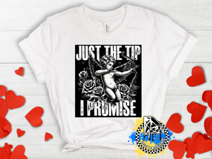 Just The Tip Valentine's Mens Shirt