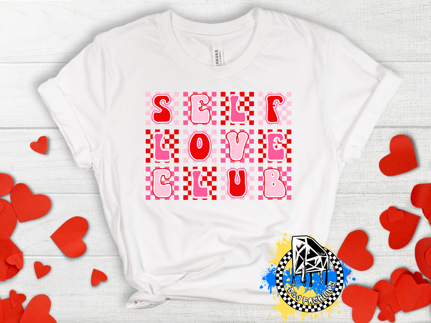 Self Love Club Valentine's Girls Shirt Boys Shirt Men's Shirt Ladies Shirt