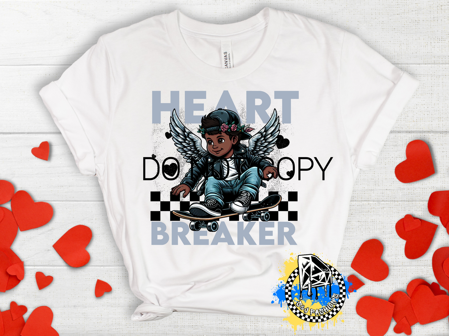 Heart Breaker Valentine's Boys Shirt Men's Shirt