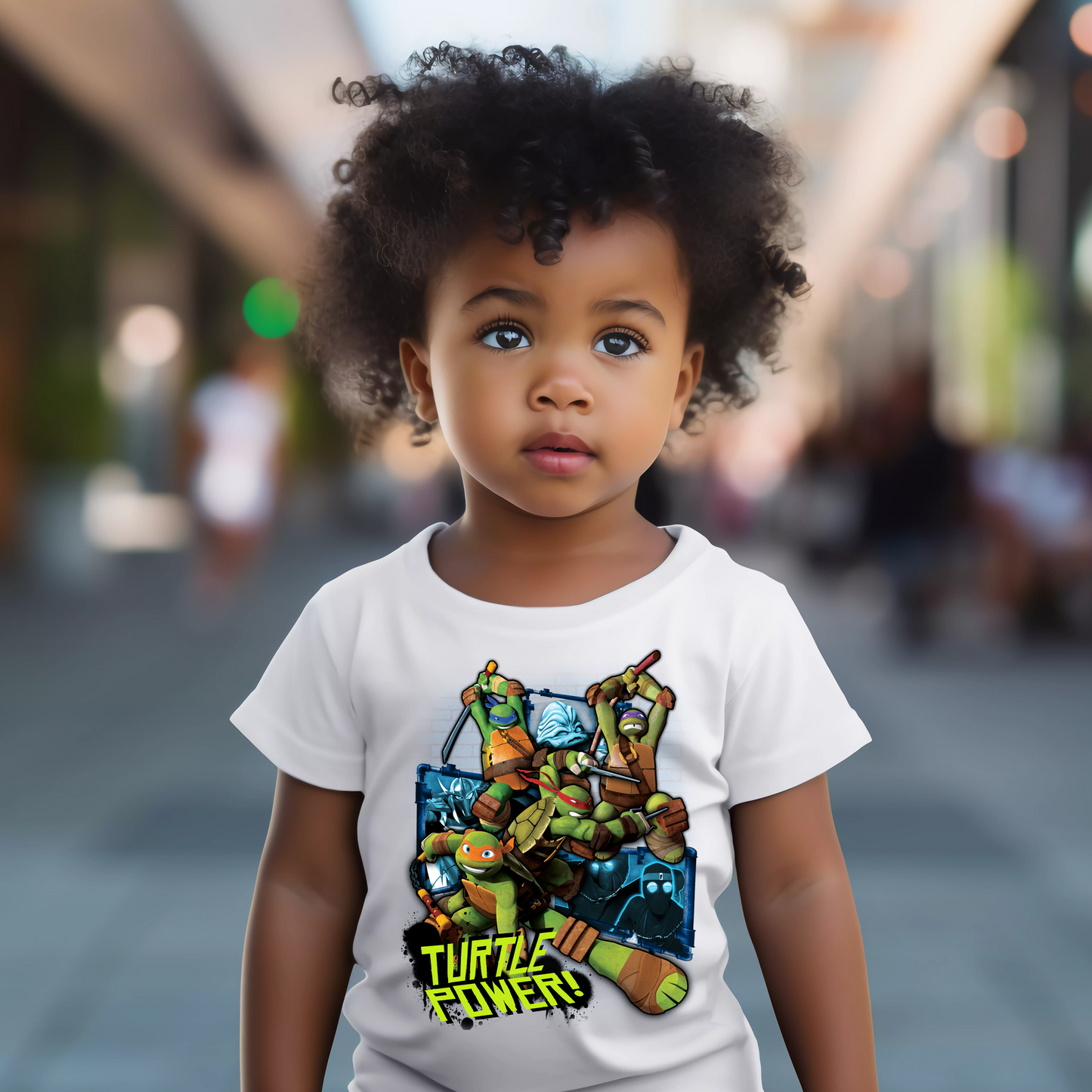 Ninja Turtle cartoon shirt Boys Shirt Girls Shirt