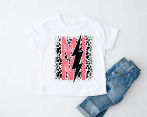 Mama & Mini Cheetah Mommy and Me Ladies Shirt Girls Shirt Boys Shirt