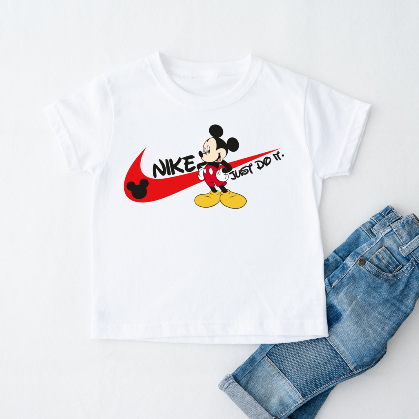 Mickey Mouse Nike Designer Boys Shirt Girls Shirt Ladies Shirt Mens Shirt