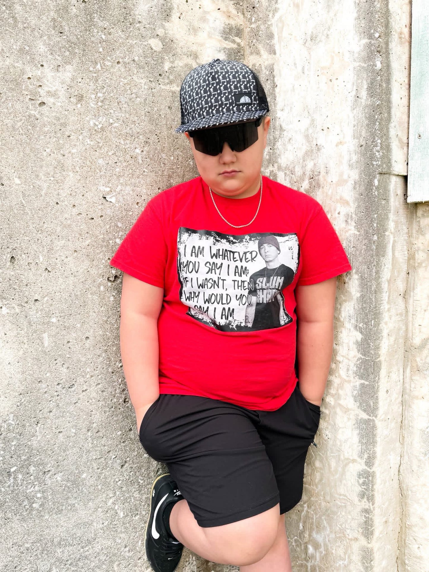 Eminem I am whatever you say I am Girls Shirt Boys Shirt Men's Shirt Ladies Shirt