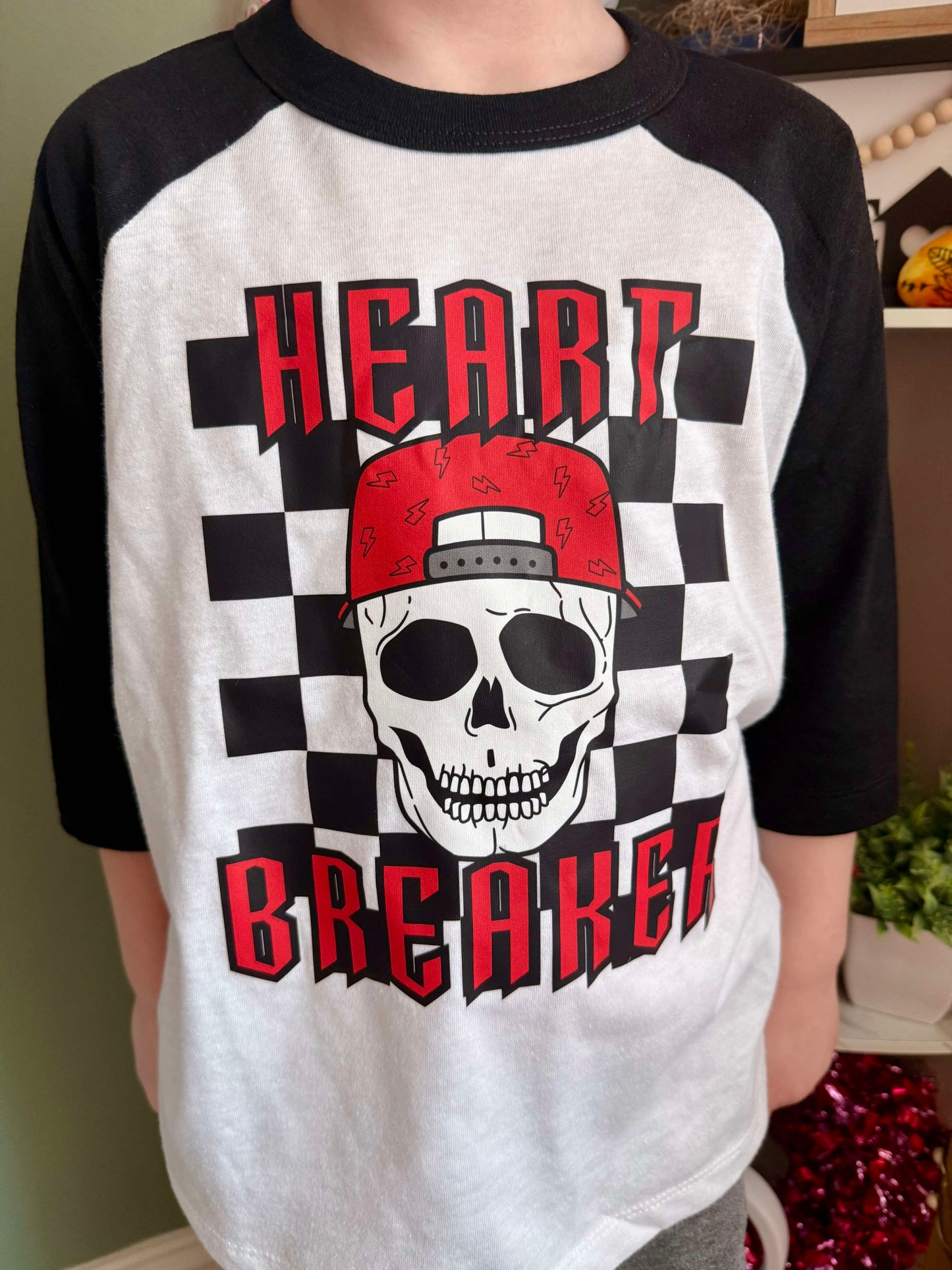 Heart Breaker Valentine's Mens Shirt Ladies Shirt Girls Shirt Boys Shirt