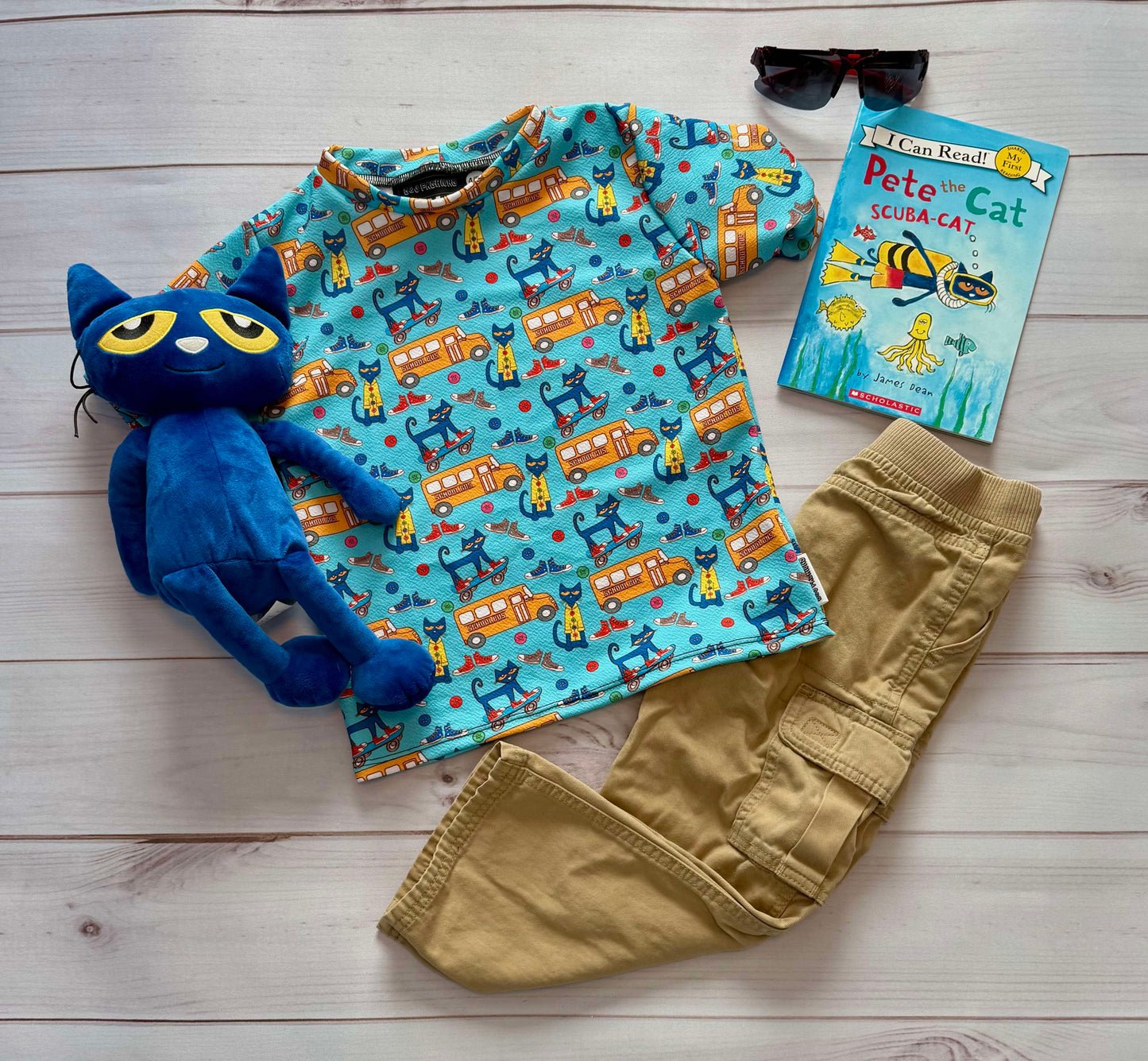 Pete The Cat Story Book Handmade