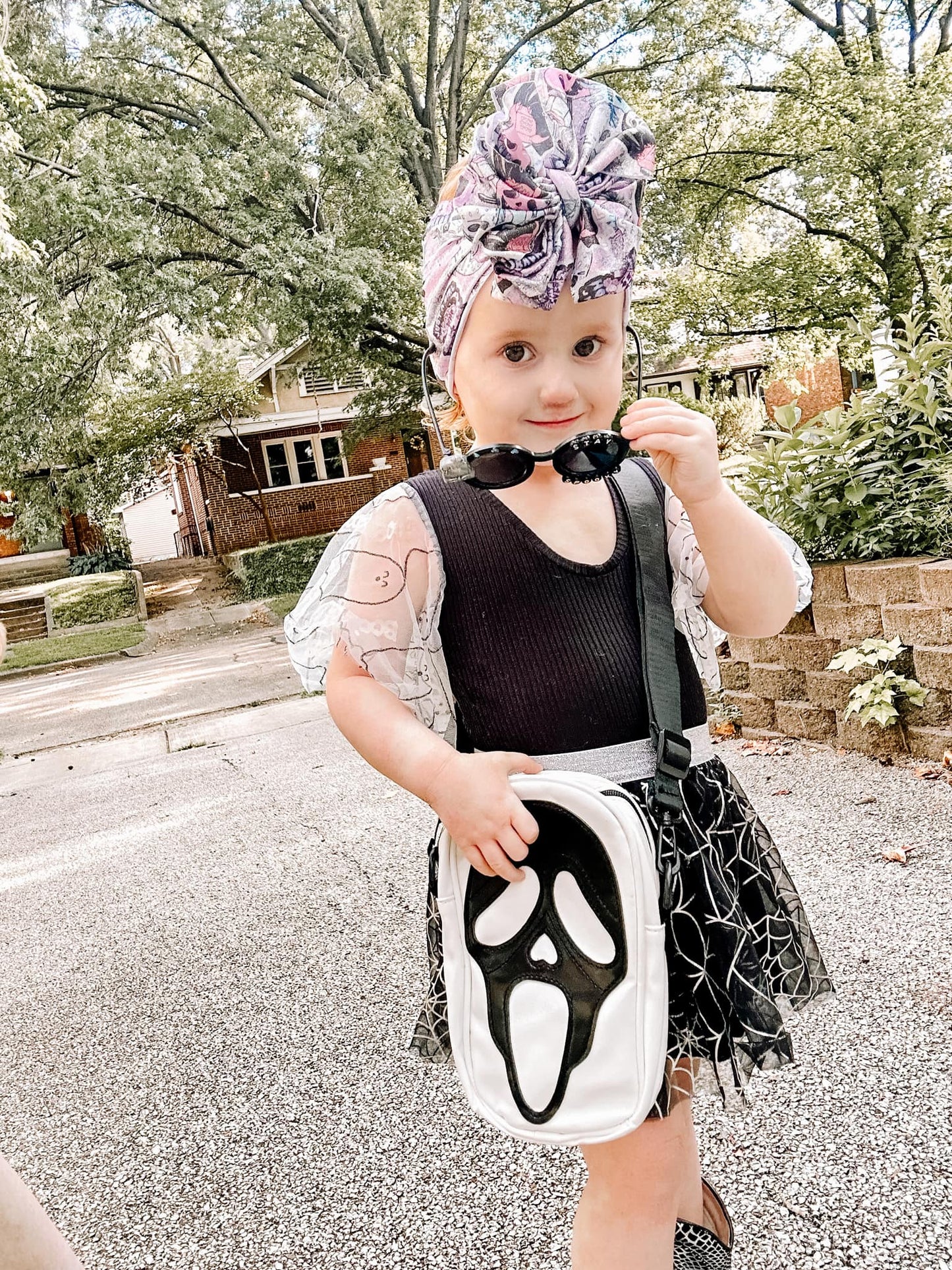 White Ghostface Bag Halloween