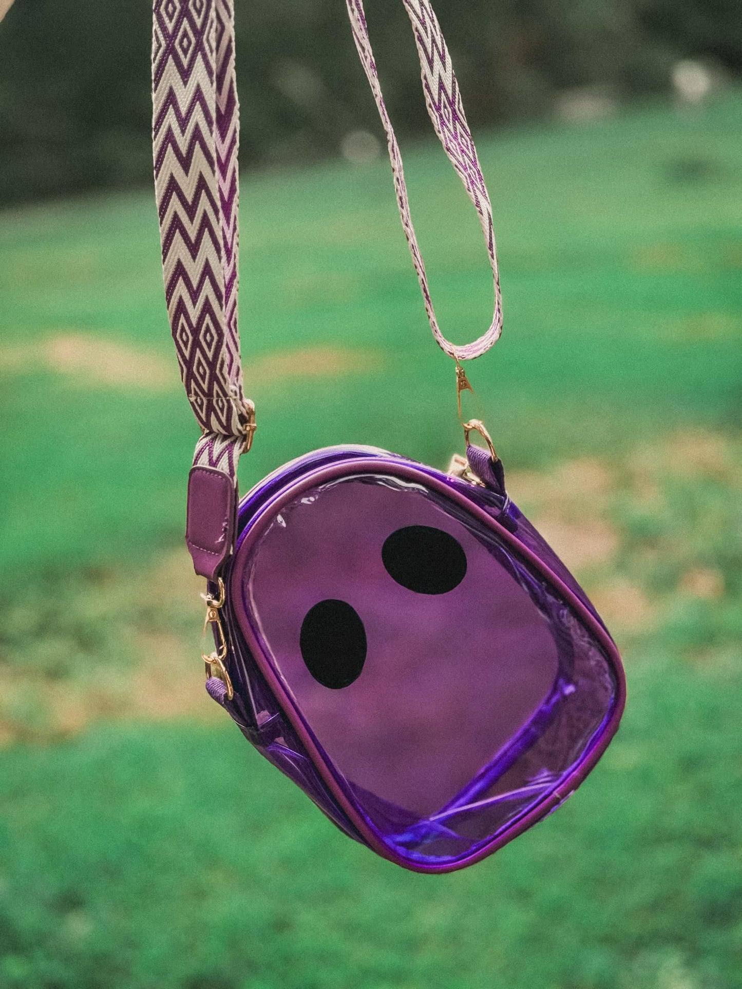 Purple Ghost Bag Halloween