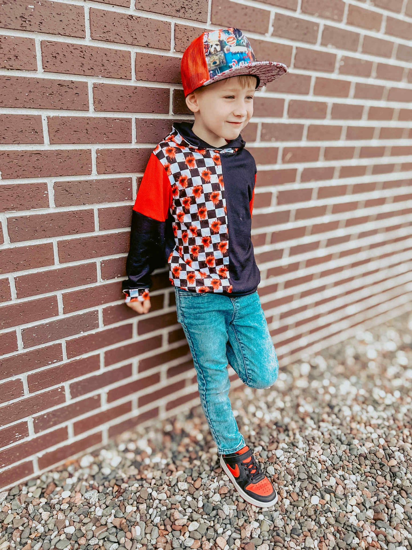 Bloody Checker Halloween Handmade