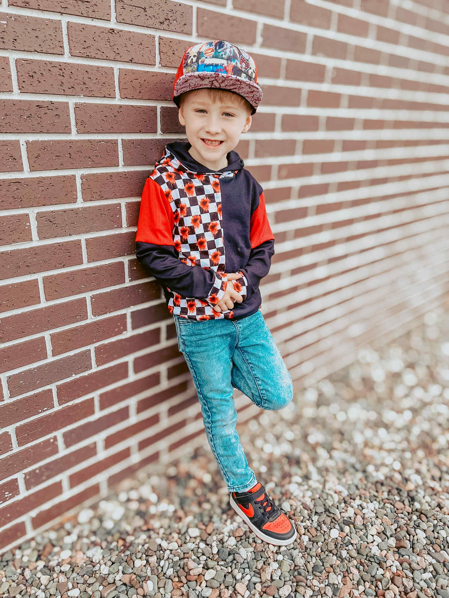 Bloody Checker Halloween Handmade