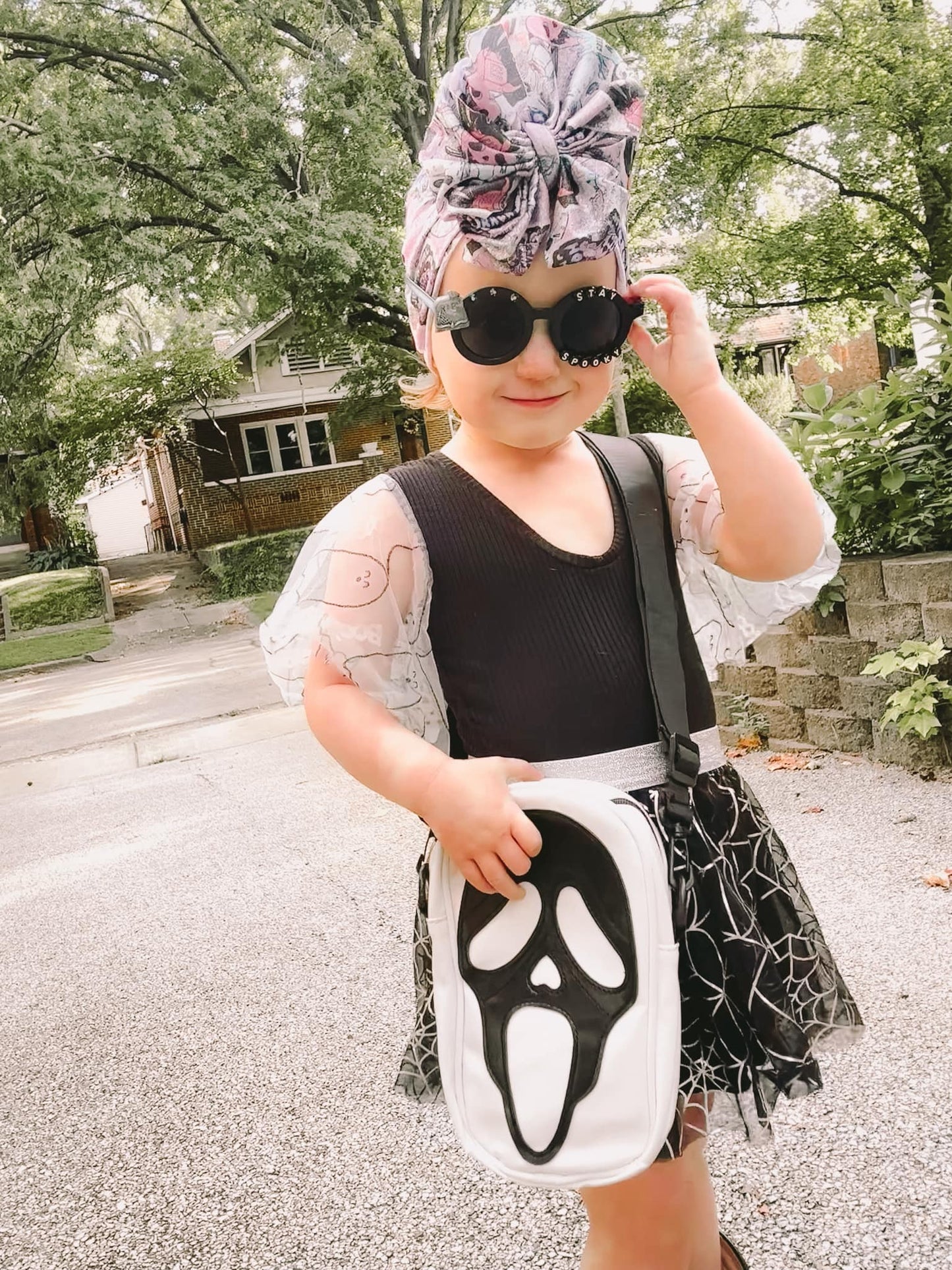 White Ghostface Bag Halloween
