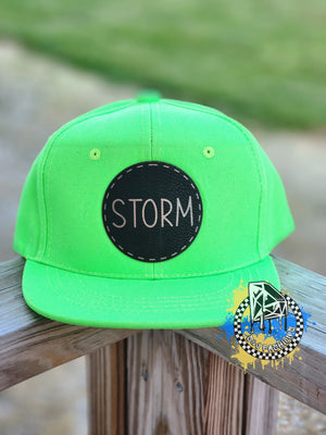 Neon Green Snapback Hat