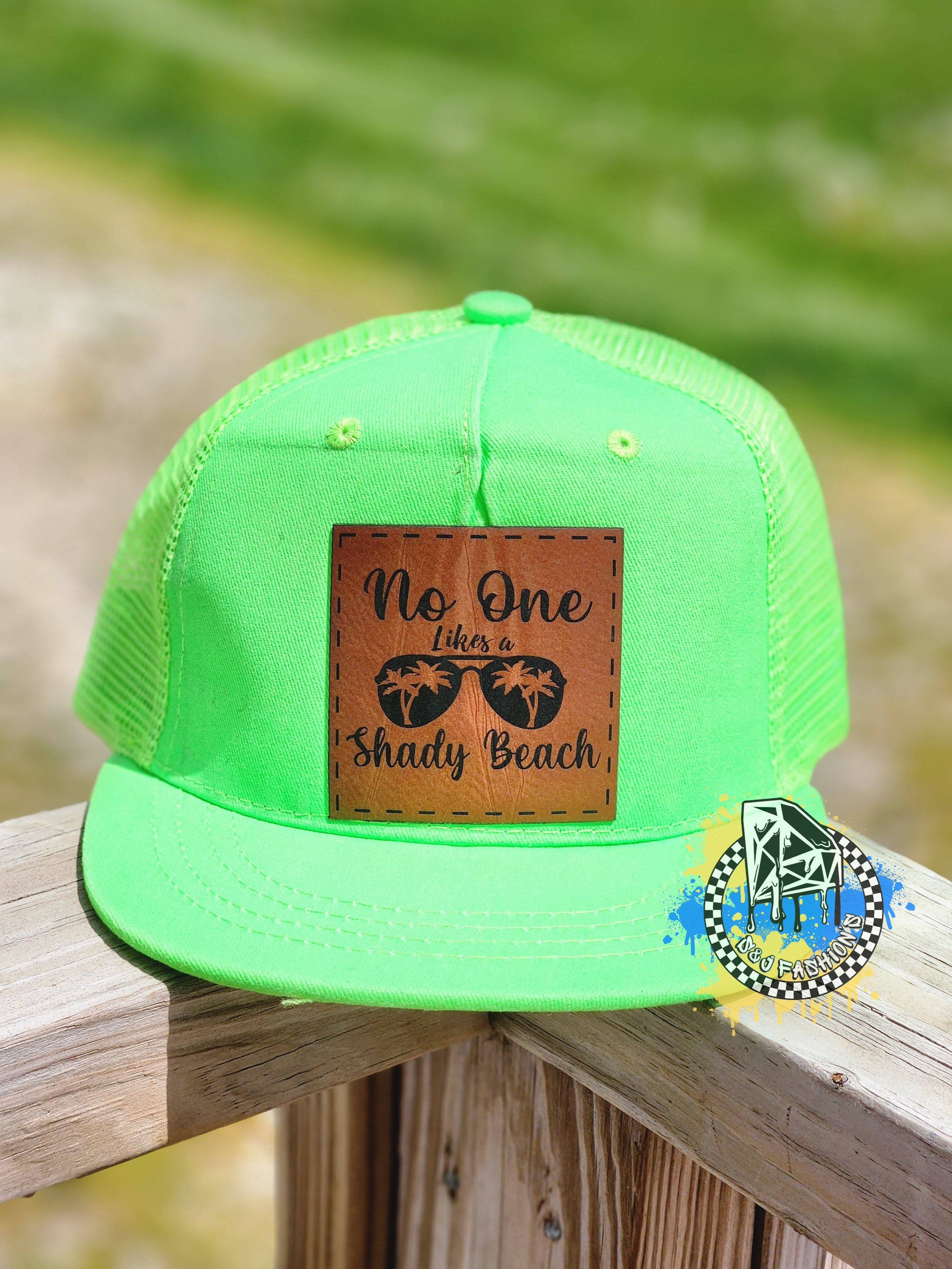 Neon Green Trucker Snapback Hat