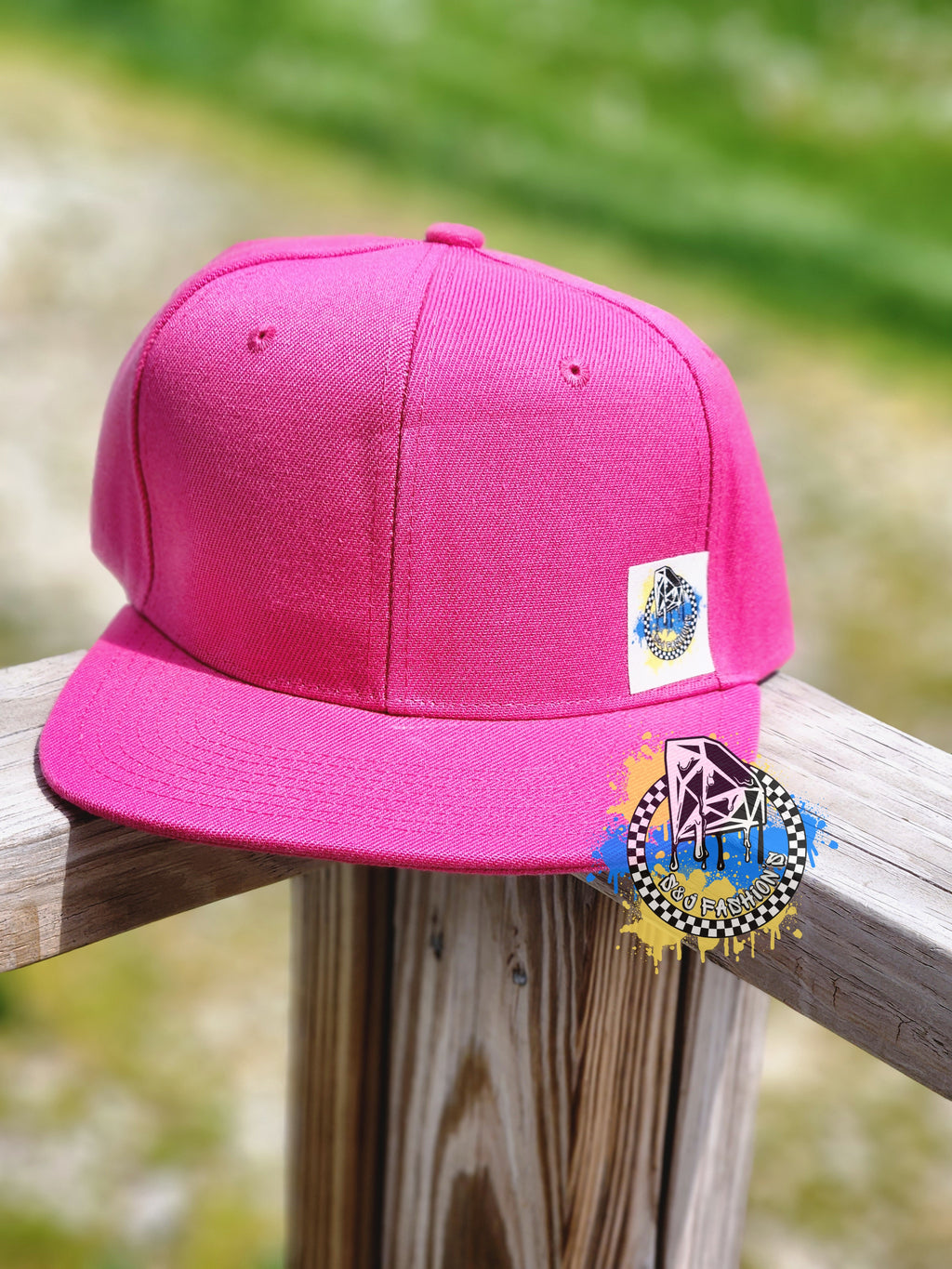 Neon Pink Snapback Hat