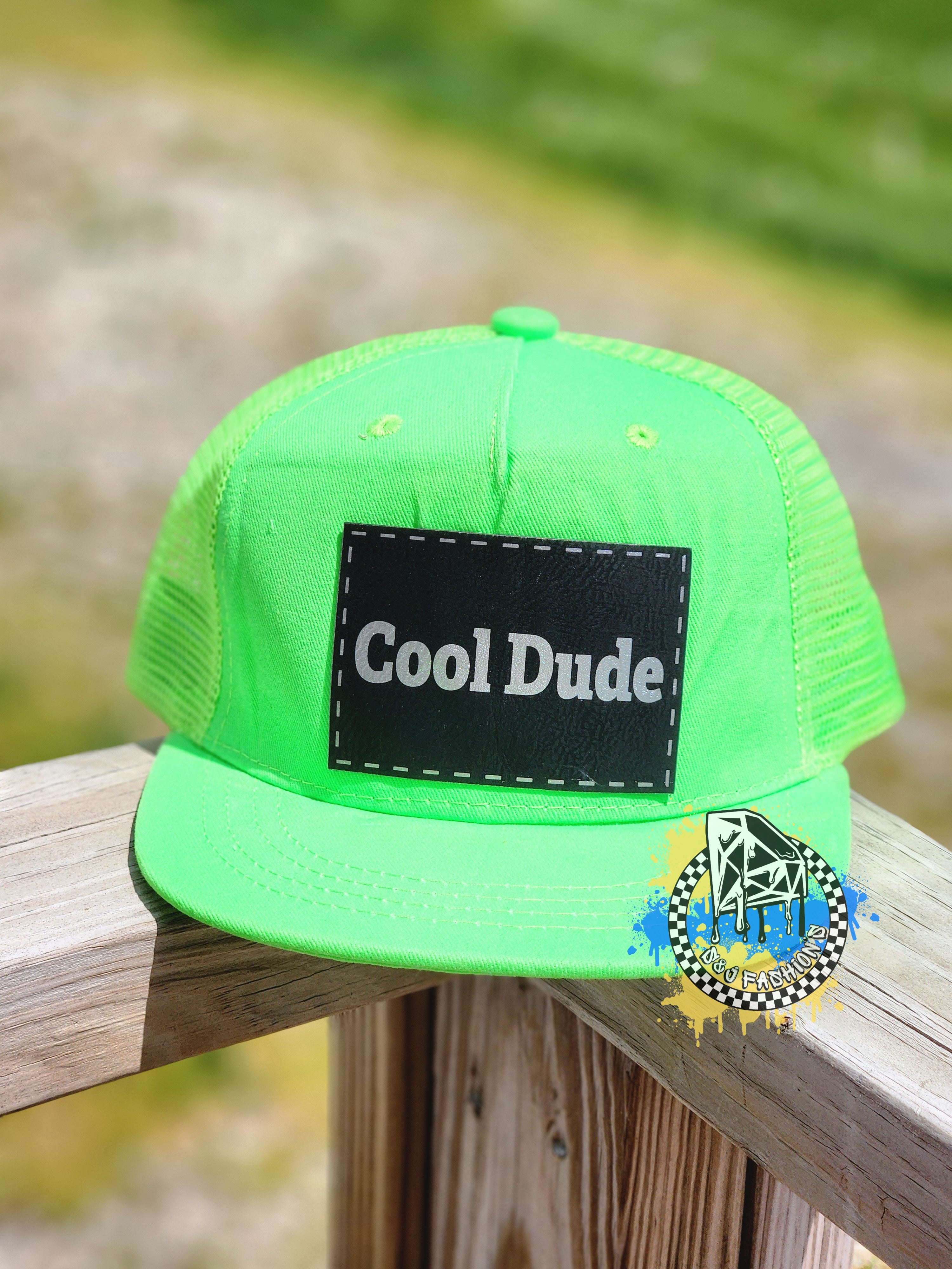 Neon Green Trucker Snapback Hat