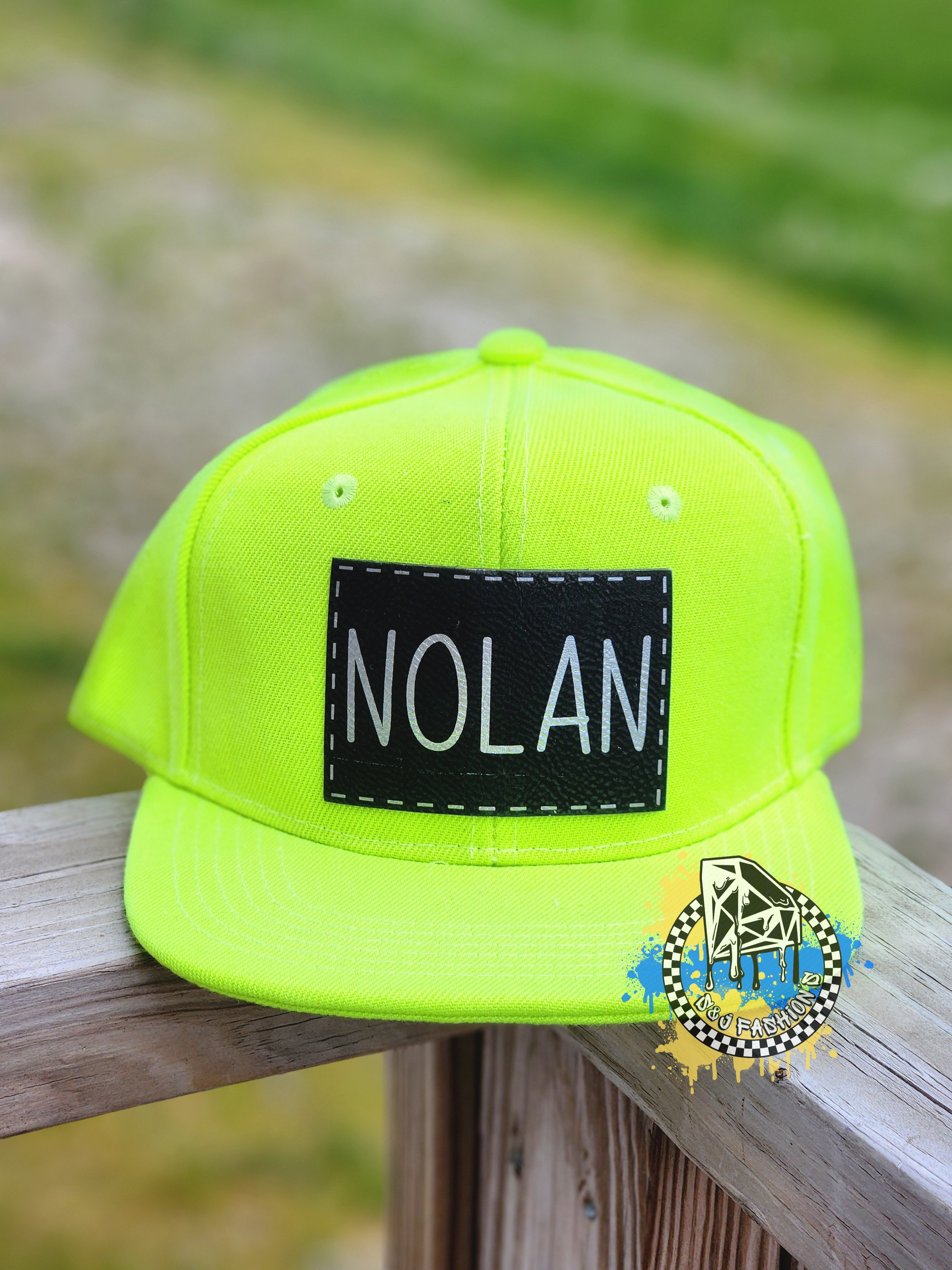 Neon Yellow Snapback Hat