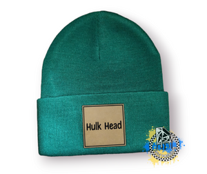 Hulk Head Patch Beanie