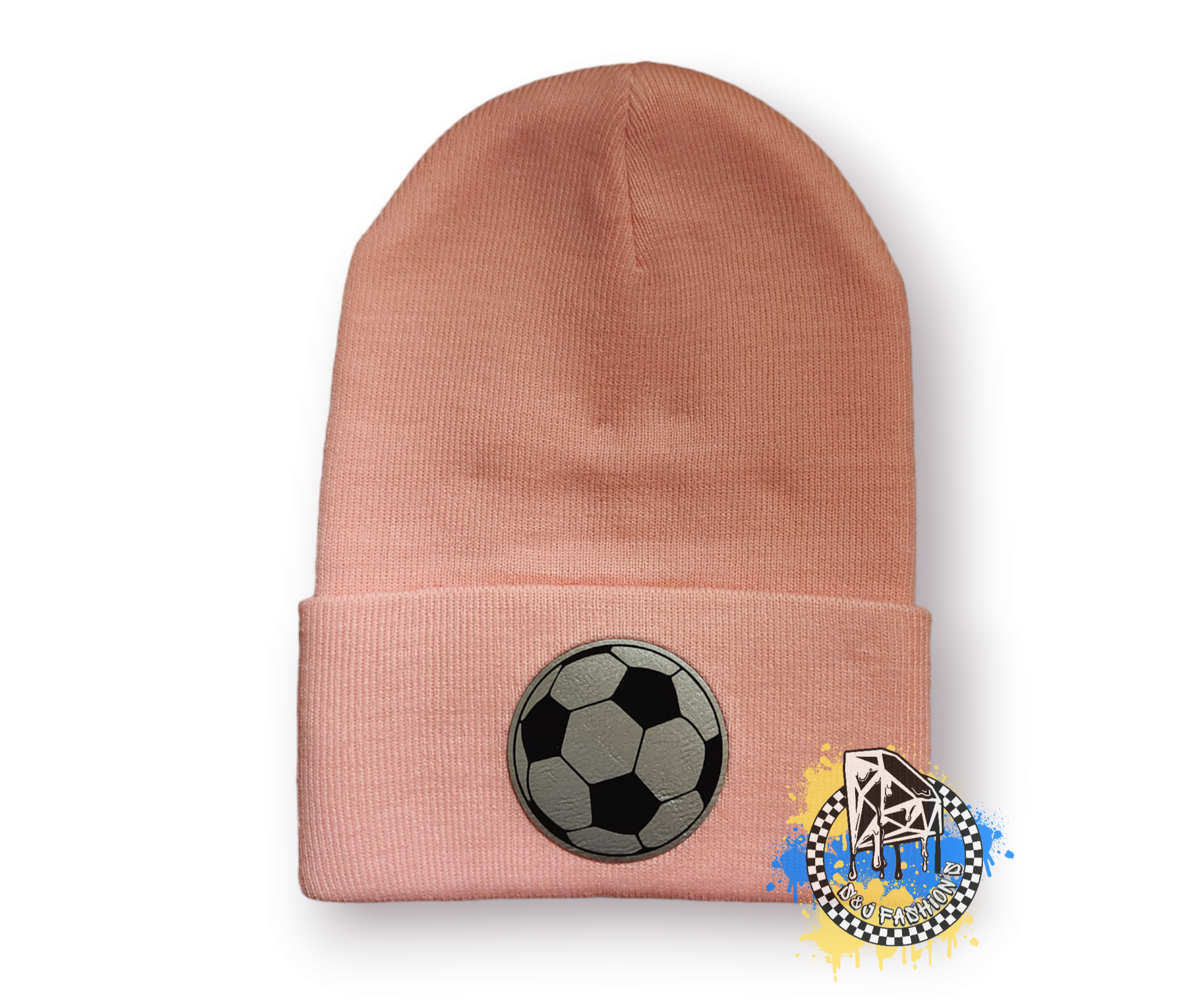 Soccer Ball Patch Beanie