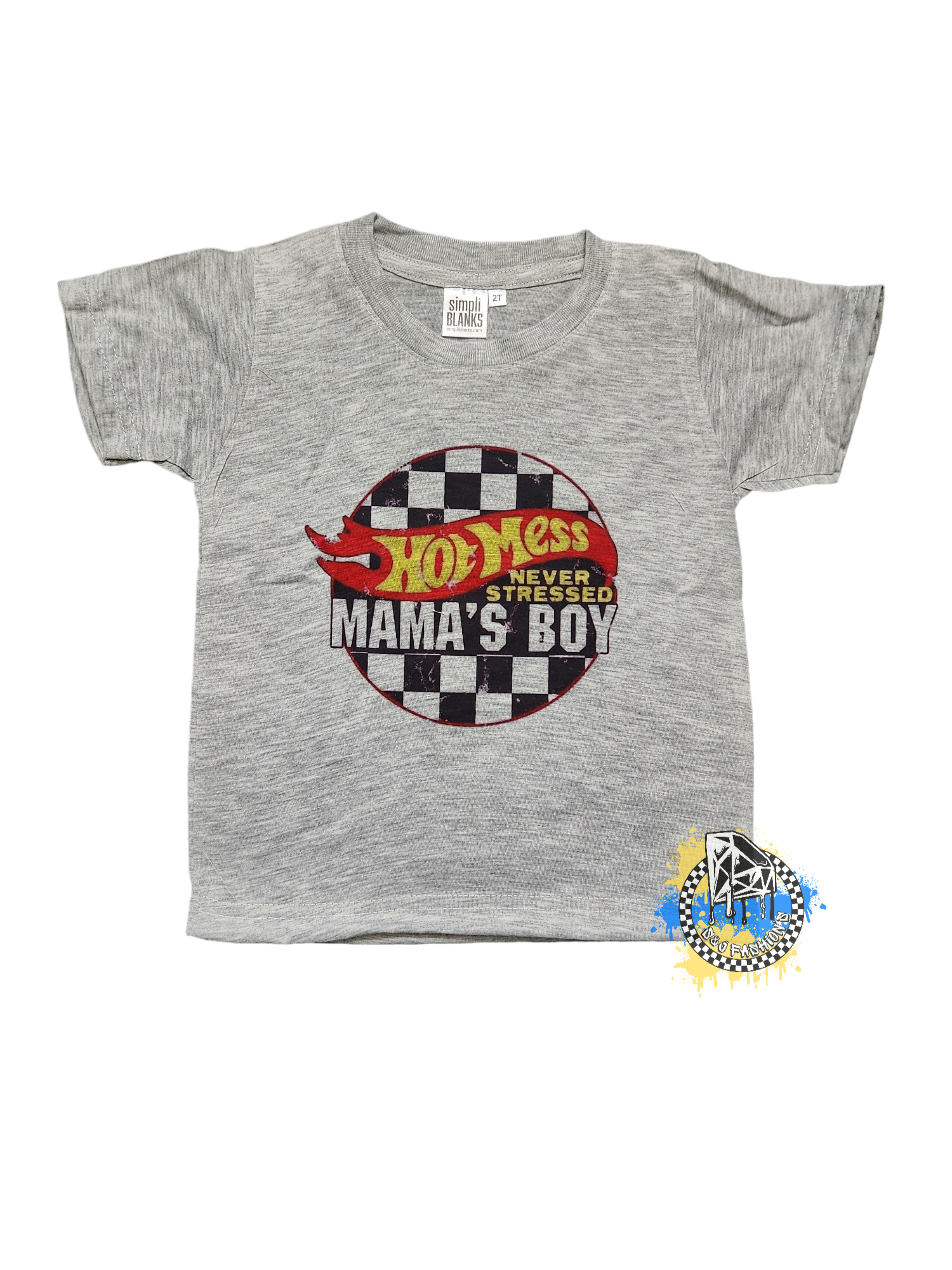 Hot Mess Boy Mama Mama's Boy Mommy and Me Ladies Shirt Boys Shirt