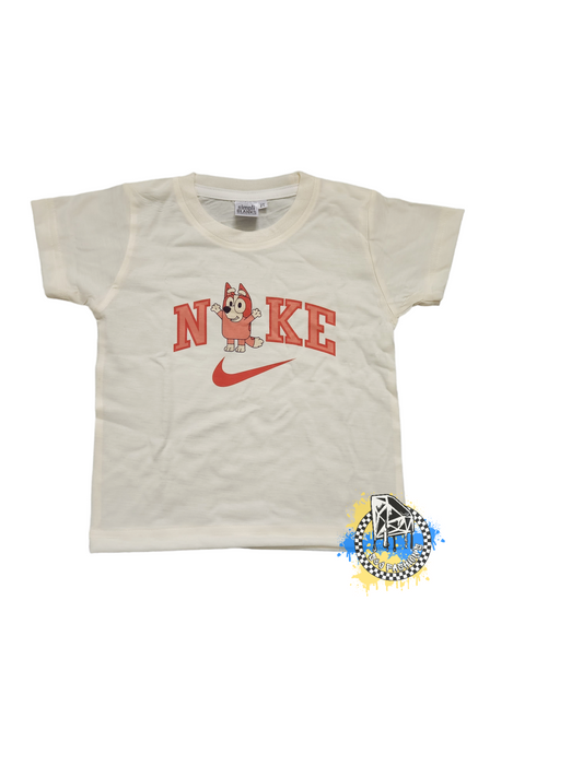 Bingo Bluey Nike Girls Shirt Boys Shirt