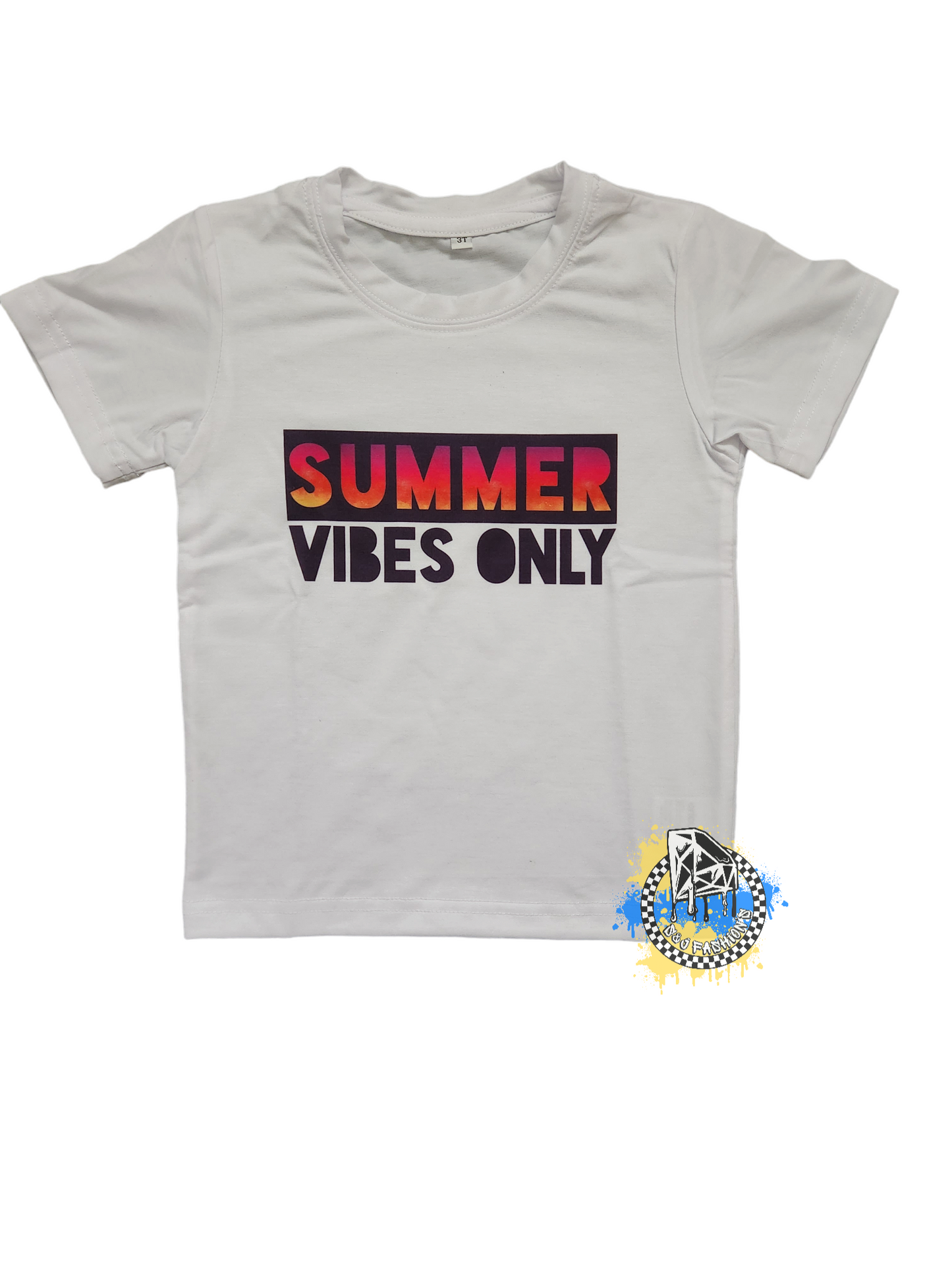 Summer Vibes Girls Shirt Boys Shirts