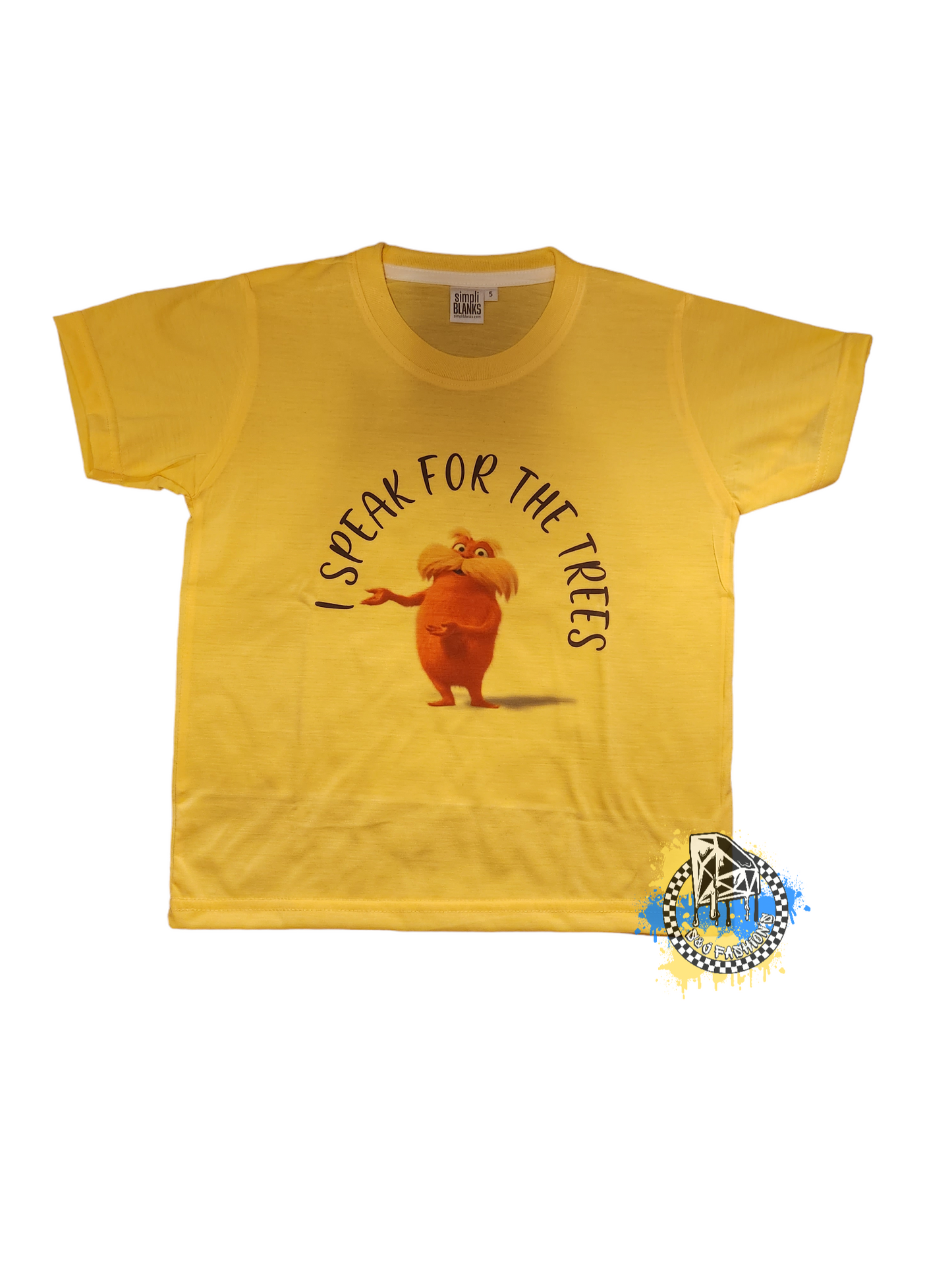 Dr. Seuss I speak for the trees Girls Shirt Boys Shirt