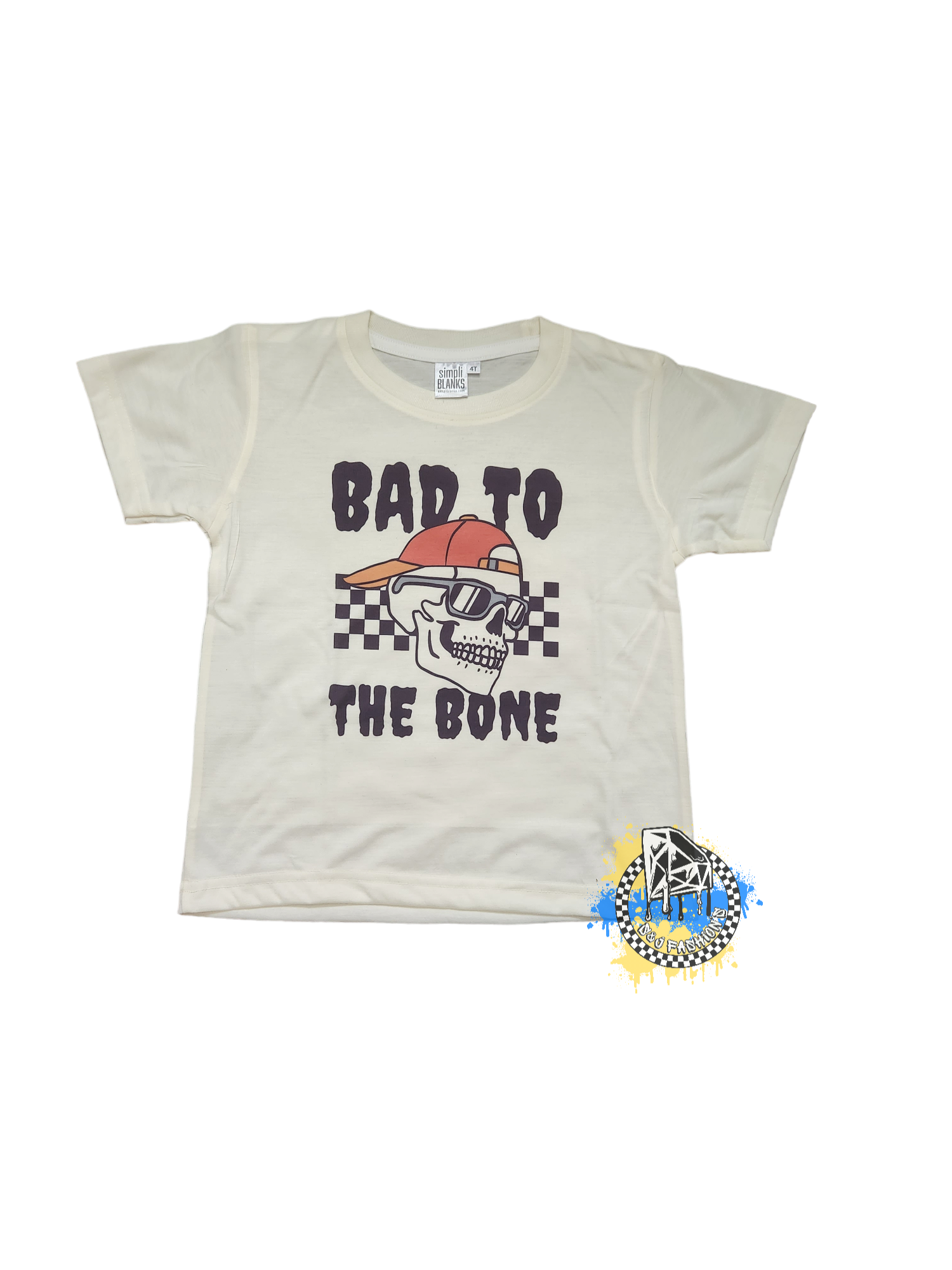 Bad to the Bone Girls Shirt Ladies Shirt