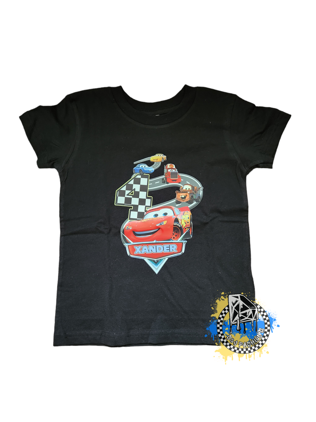 Disney Cars Birthday Boys Shirt Girls Shirt