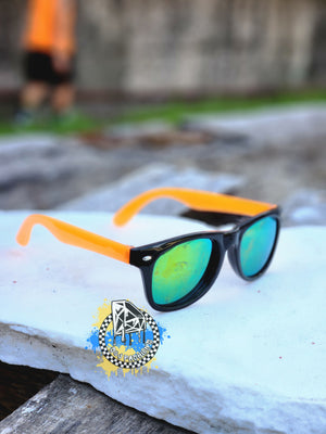 Neon Orange Toddler Sunnies RTS