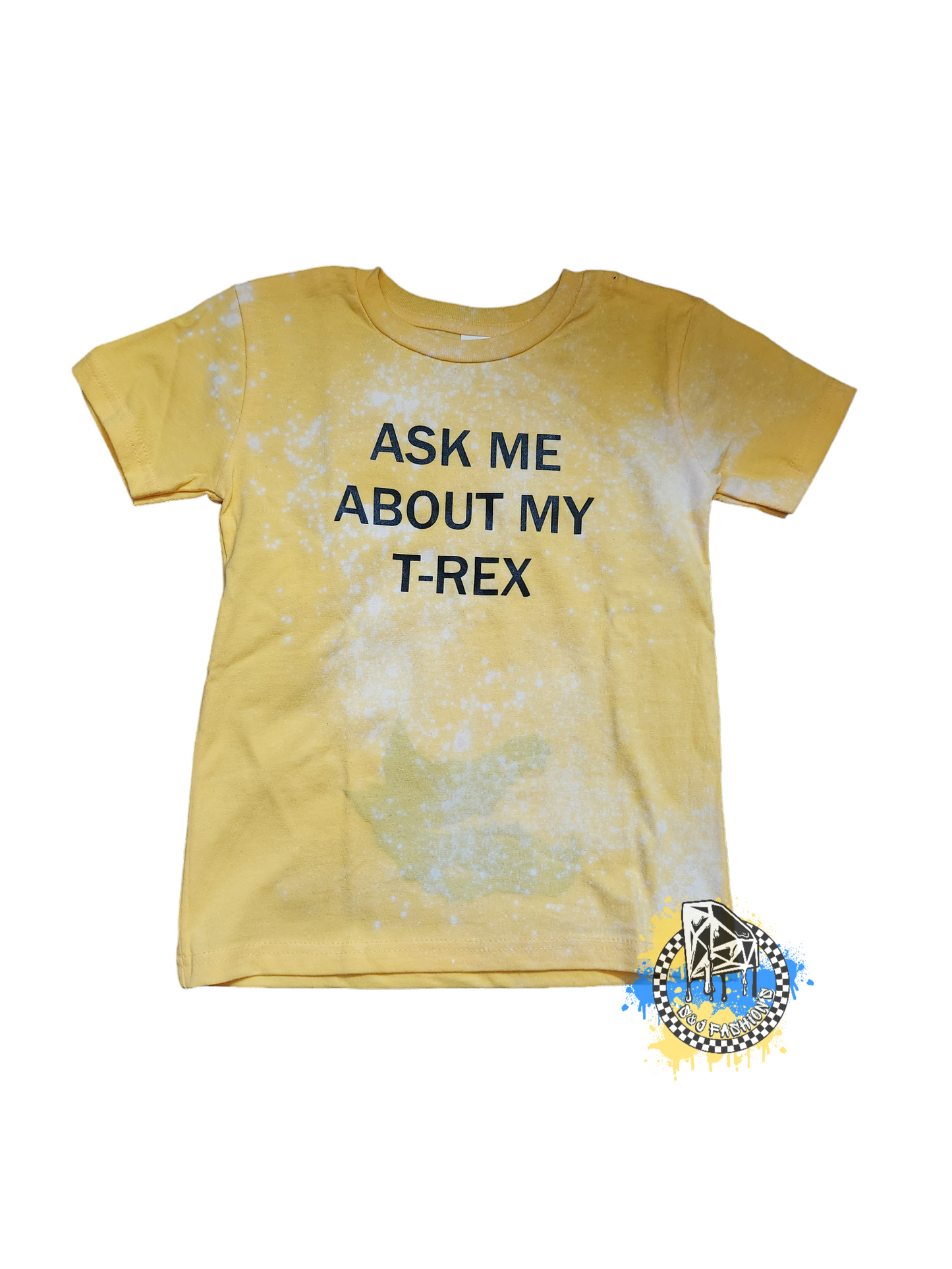 Ask Me About My T Rex Boys Shirt Girls Shirt