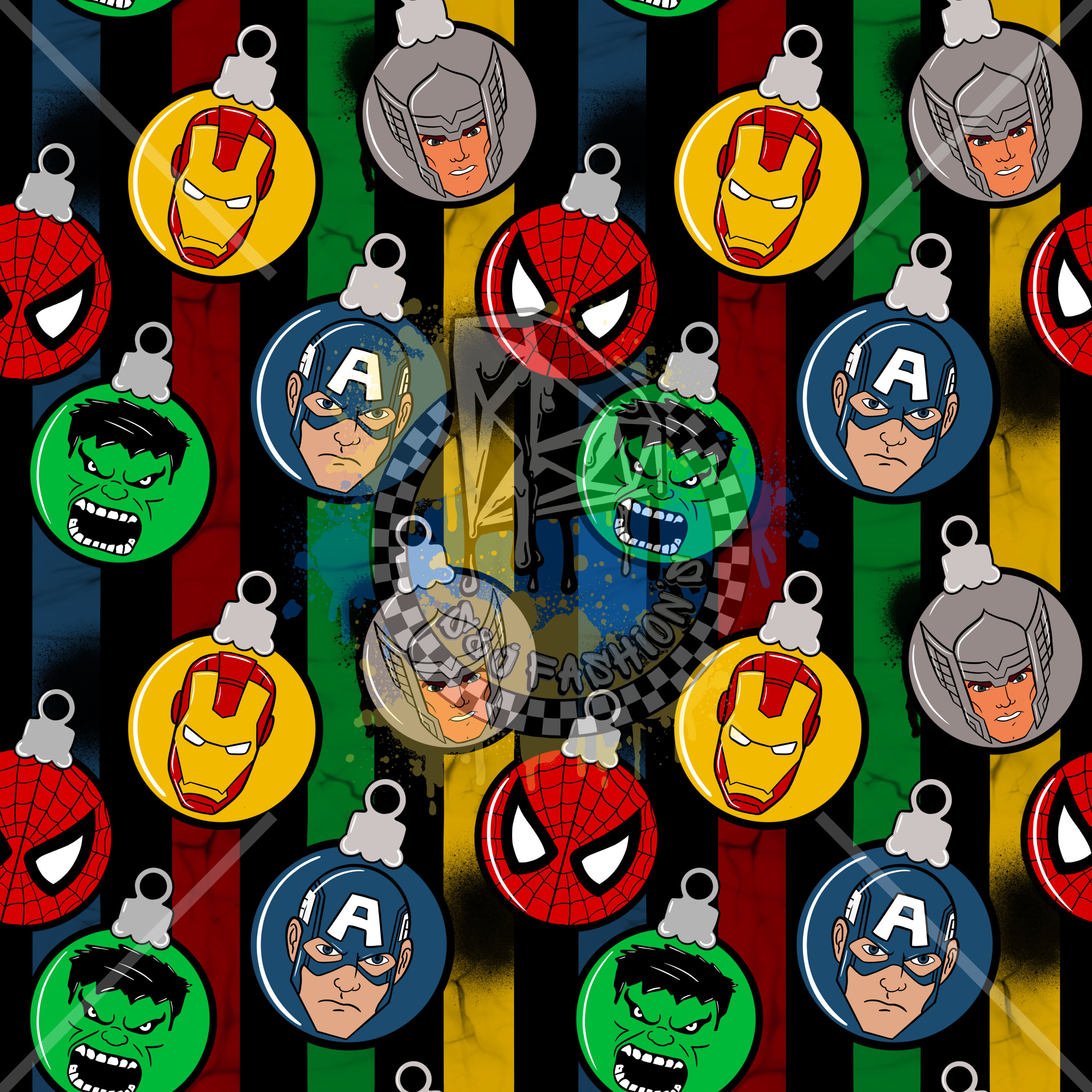 Christmas Superheros Handmade