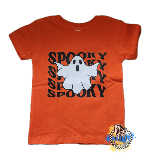 Spooky Halloween Ladies Shirt Girls Shirt Boys Shirt