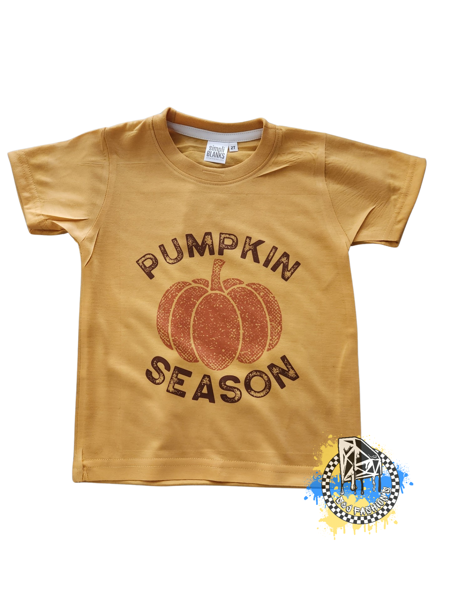 Pumpkin Season Fall  Ladies Shirt Girls Shirt Boys Shirt