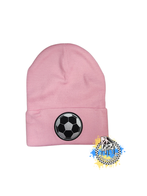 Soccer Ball Patch Beanie