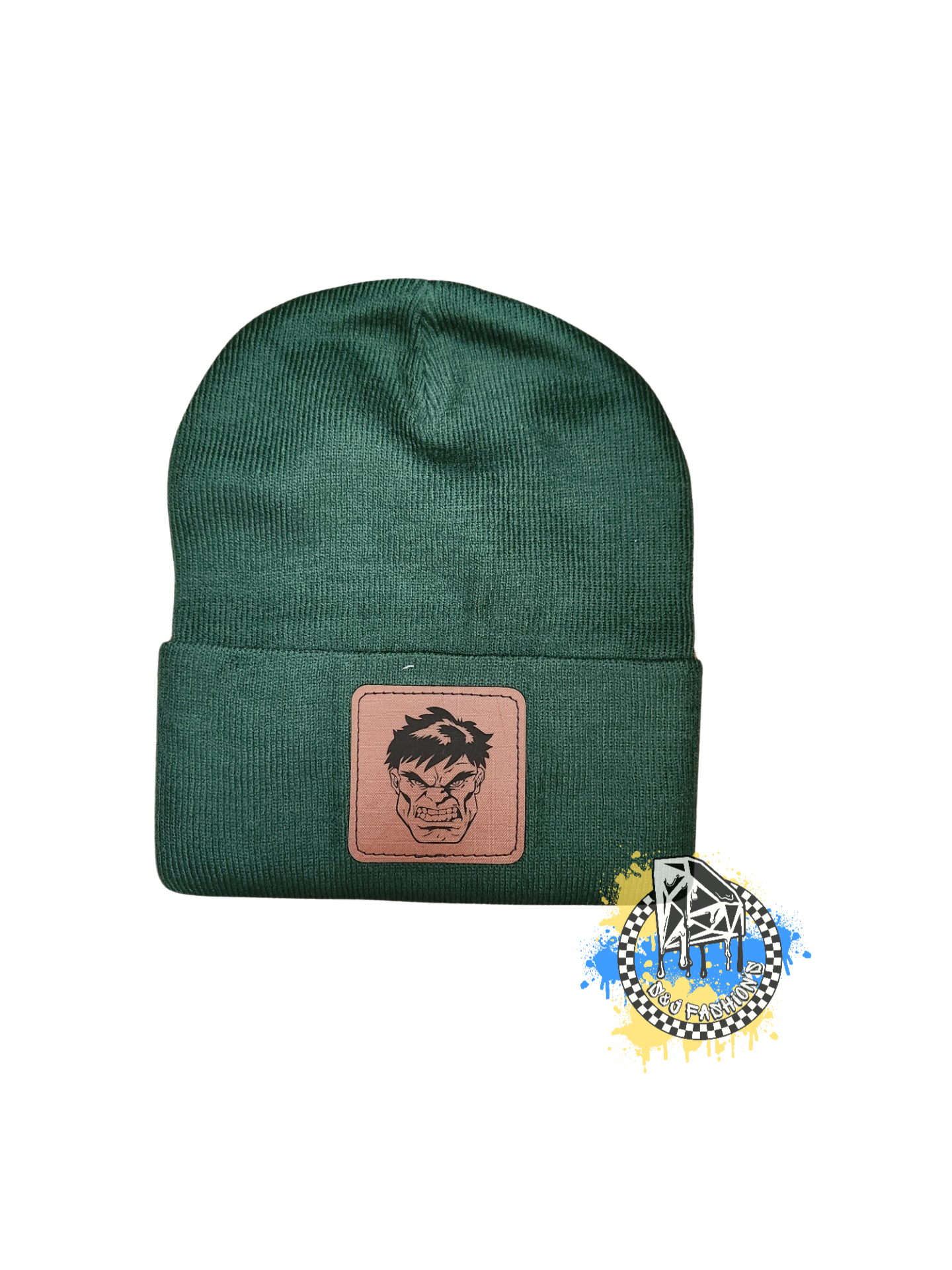 Hulk Head Patch Beanie