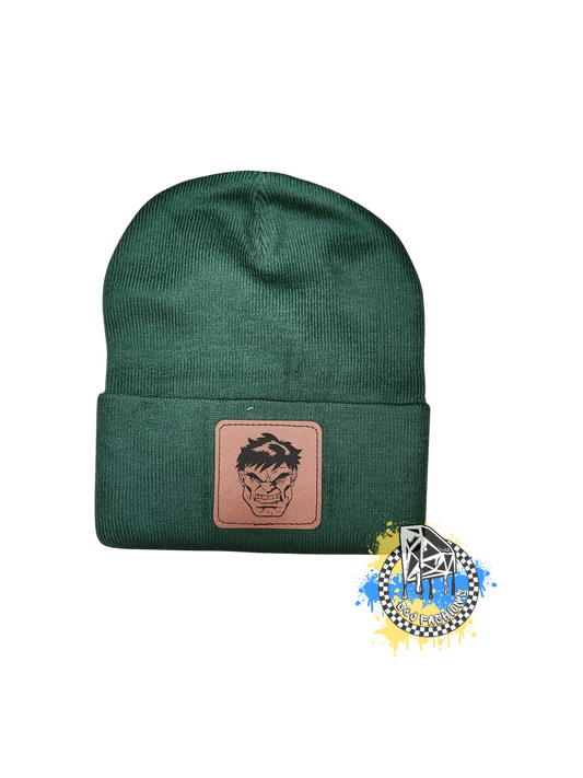 Hulk Head Patch Beanie