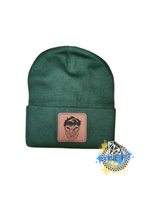 Hulk Head Patch Beanie