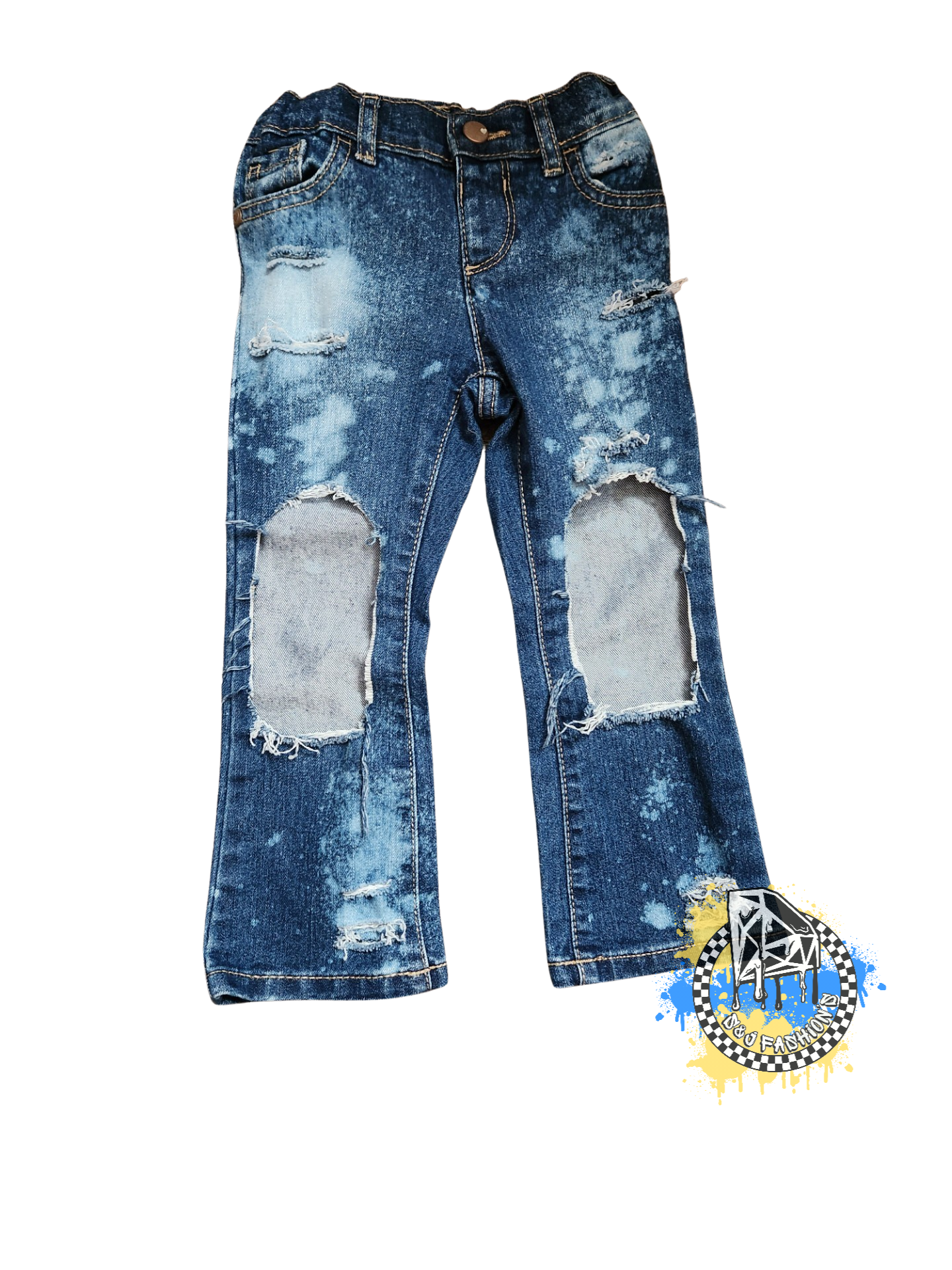 Knee Knockers Boys Distressed Jeans Girls Distressed Jeans